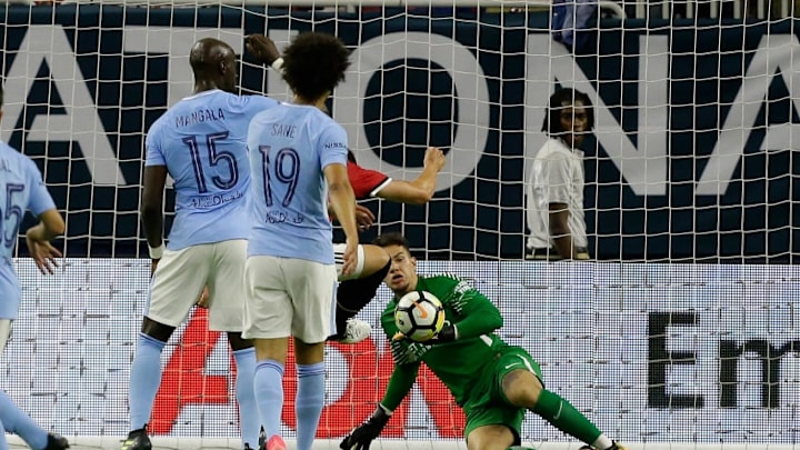 HOUSTON, TX - JULY 20: Goalkeeper Ederson Moraes