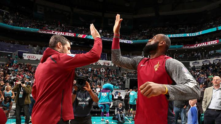 CHARLOTTE, NC - NOVEMBER 15: Kevin Love