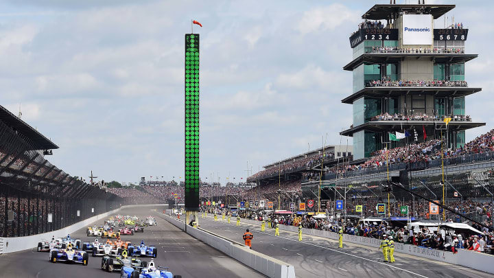 INDIANAPOLIS, IN – MAY 28: A general view of the start of the 101st running of the Indianapolis 500 at Indianapolis Motorspeedway on May 28, 2017 in Indianapolis, Indiana. (Photo by Jared C. Tilton/Getty Images)