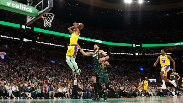 Lake Show Life's Jason Reed came up with a trade proposal that would send a benched Lakers starter to the Boston Celtics for picks and salary filler Mandatory Credit: Paul Rutherford-USA TODAY Sports