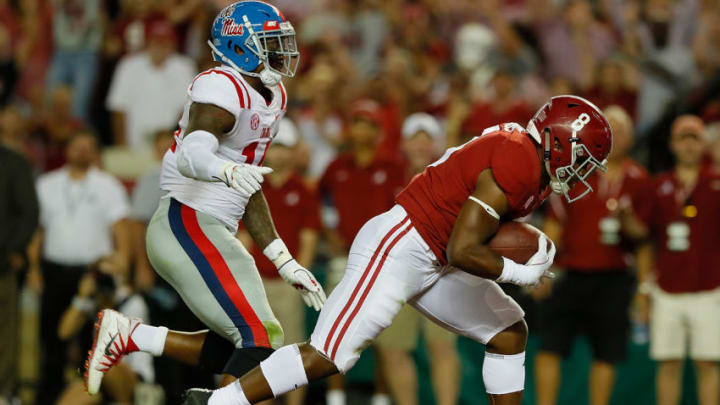 TUSCALOOSA, AL - SEPTEMBER 30: Josh Jacobs