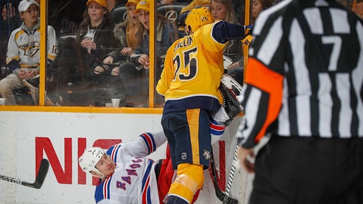NASHVILLE, TN - FEBRUARY 3: Alexei Emelin