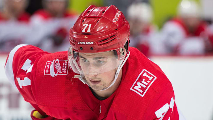 DETROIT, MI - FEBRUARY 24: Dylan Larkin