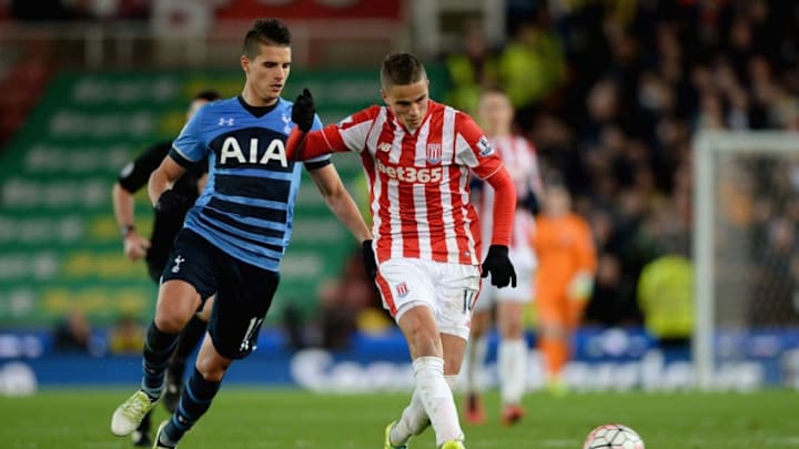 Ibrahim Afellay hasn't featured for Stoke City since April but looks close to returning to action. (Photo by Gareth Copley/Getty Images)