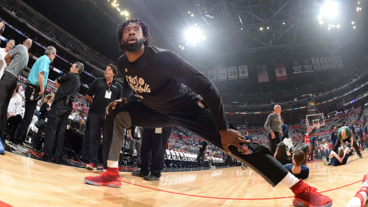 LOS ANGELES, CA – APRIL 30: DeAndre Jordan