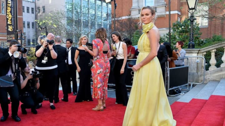 LONDON, ENGLAND - APRIL 09: Amanda Holden attends The Olivier Awards 2017 at Royal Albert Hall on April 9, 2017 in London, England. (Photo by Jeff Spicer/Getty Images)