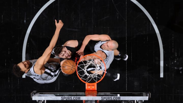 SAN ANTONIO, TX - APRIL 7: Jusuf Nurkic