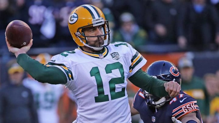 Aaron Rodgers #12 of the Green Bay Packers (Photo by Jonathan Daniel/Getty Images)