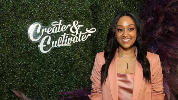 LOS ANGELES, CALIFORNIA – FEBRUARY 22: Tia Mowry attends Create & Cultivate Los Angeles at Rolling Greens Los Angeles on February 22, 2020 in Los Angeles, California. (Photo by Phillip Faraone/Getty Images)