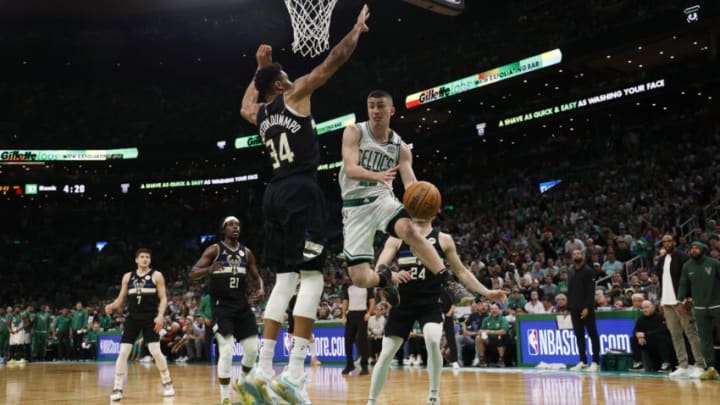 The Boston Celtics could still end up trading the recently picked up team option of a guard on a rookie-scale contract according to MassLive's Brian Robb Mandatory Credit: Winslow Townson-USA TODAY Sports