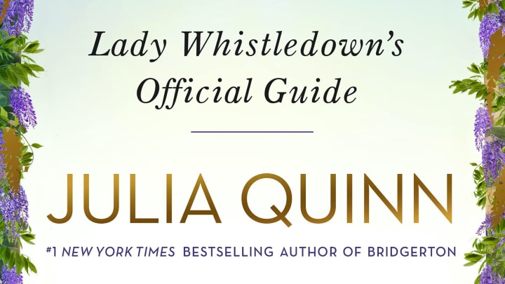 Discover Avon's 'The Wit and Wisdom of Bridgerton: Lady Whistledown's Official Guide' by Julia Quinn now available on Amazon.