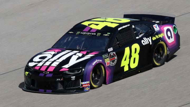 HOMESTEAD, FLORIDA - NOVEMBER 16: Jimmie Johnson, driver of the #48 Ally Chevrolet (Photo by Chris Graythen/Getty Images)