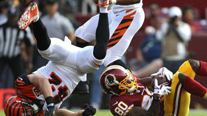 LANDOVER, MD - AUGUST 27: Safety Clayton Fejedelem
