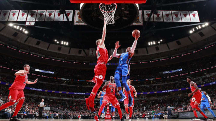 CHICAGO, IL - OCTOBER 28: Russell Westbrook