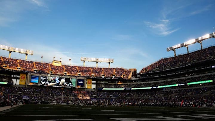 BALTIMORE, MD - AUGUST 13: A general view the Baltimore Ravens and New Orleans Saints preseason game at M&T Bank Stadium on August 13, 2015 in Baltimore, Maryland. (Photo by Rob Carr/Getty Images)