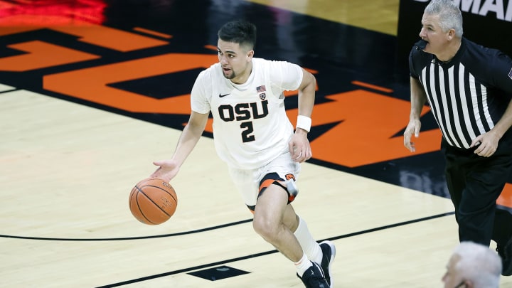 Pac-12 Basketball Jarod Lucas Oregon State Beavers (Photo by Soobum Im/Getty Images)