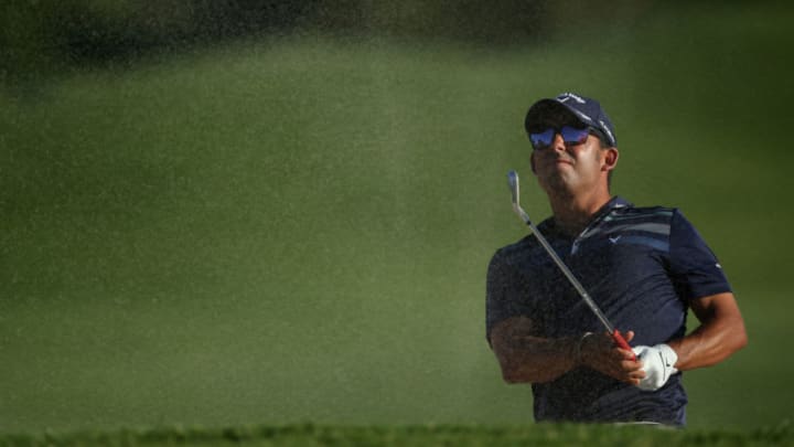 MALELANE, SOUTH AFRICA - NOVEMBER 29: Pablo Larrazabal of Spain in action during round two of the Alfred Dunhill Championship at Leopard Creek Country Golf Club on November 29, 2019 in Malelane, South Africa. (Photo by Jan Kruger/Getty Images)