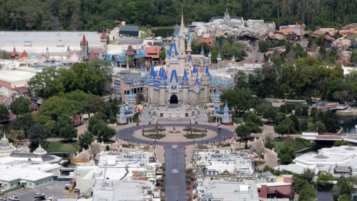 ORLANDO, FL - MARCH 23: Walt Disney World remains empty during business hours due to the Coronavirus threat on March 23, 2020 in Orlando, Florida. The United States has surpassed 43,000 confirmed cases of the COVID-19 and the death toll climbed to at least 514. (Photo by Alex Menendez/Getty Images)