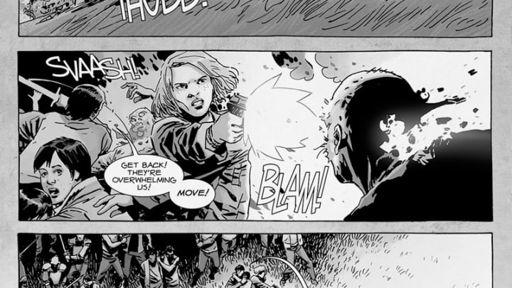The Walking Dead preview page for issue 161 - Image comics and Skybound Entertainment