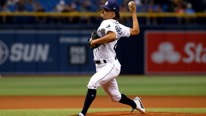 ST. PETERSBURG, FL – AUGUST 22: Pitcher  (Photo by Brian Blanco/Getty Images)