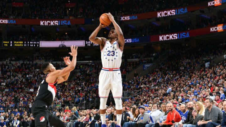 Jimmy Butler Philadelphia 76ers Portland Trail Blazers 2019 NBA free agency (Photo by Jesse D. Garrabrant/NBAE via Getty Images)