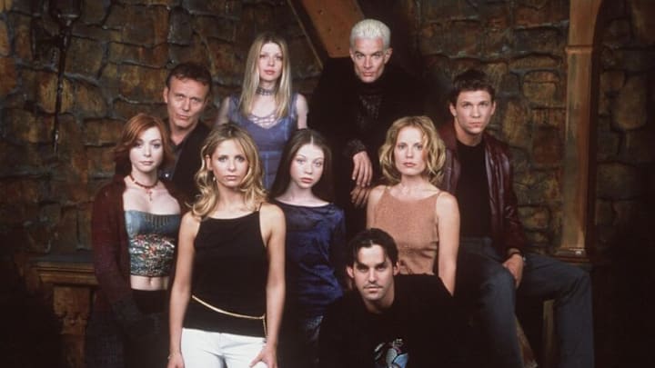 370100 01: The cast of 20th Century Fox's "Buffy The Vampire Slayer" pose for a portrait. (Photo by Online USA)