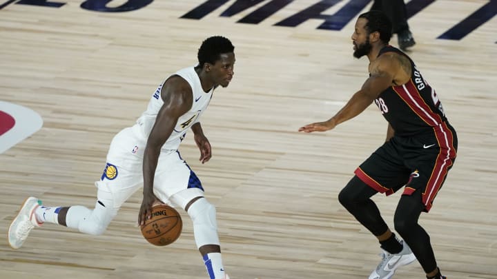 Victor Oladipo Mandatory Credit: Ashley Landis/Pool Photo-USA TODAY Sports