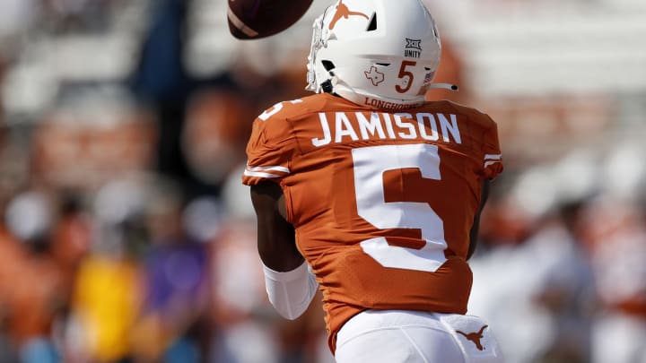 D’shawn Jamison, Texas Football (Photo by Tim Warner/Getty Images)