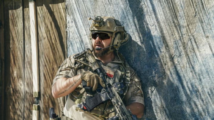 “The New Normal” – Bravo Team struggles to adjust to a new team dynamic after several members make life-altering career decisions, on SEAL TEAM, Wednesday, Dec. 9 (9:00-10:00 PM, ET/PT) on the CBS Television Network. Pictured: AJ Buckley as Sonny Quinn. Photo: Cliff Lipson/CBS ©2020 CBS Broadcasting, Inc. All Rights Reserved.