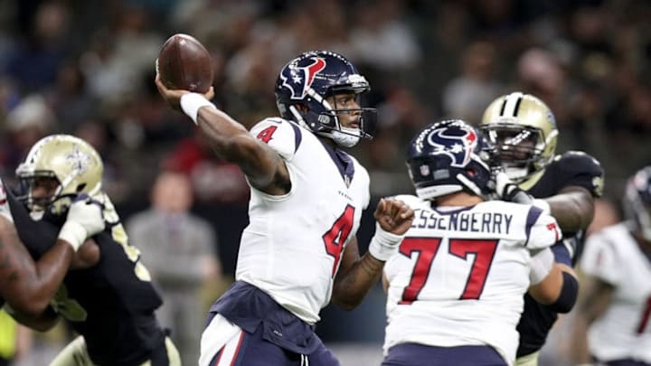 NEW ORLEANS, LA - AUGUST 26: Deshaun Watson