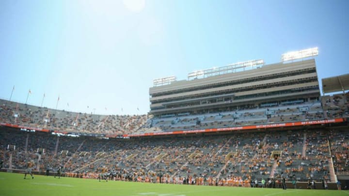 A view of Neyland Stadium during a game between Tennessee and Missouri in Knoxville, Tenn. on Saturday, Oct. 3, 2020.100320 Tenn Mo Jpg