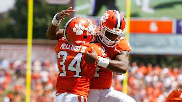 CLEMSON, SC - SEPTEMBER 17: Ray-Ray McCloud