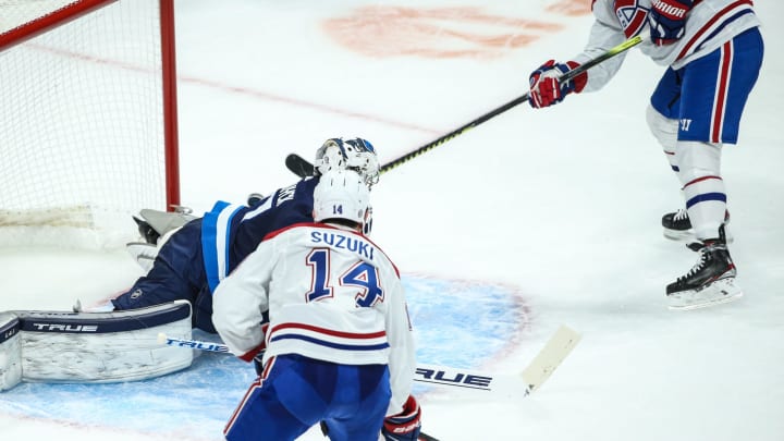 Mar 15, 2021; Winnipeg, Manitoba, CAN; Montreal Canadiens Tyler Toffoli Mandatory Credit: Terrence Lee-USA TODAY Sports