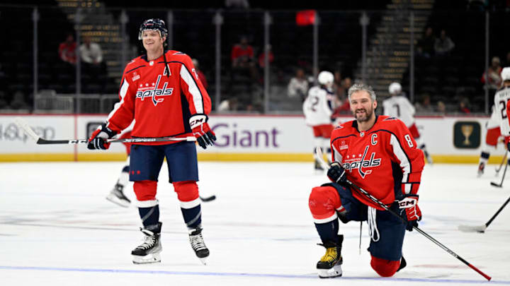 John Carlson, Alex Ovechkin, Washington Capitals (Photo by G Fiume/Getty Images)