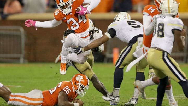 CLEMSON, SC - OCTOBER 28: Ray-Ray McCloud