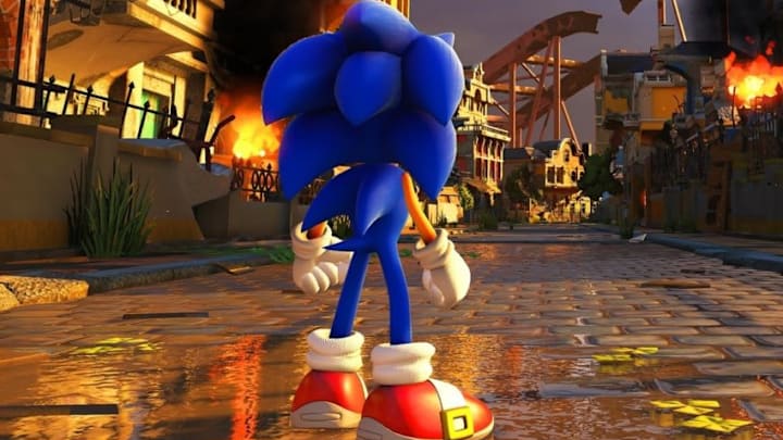 Still from Sonic Forces gameplay reveal trailer; image courtesy of IGN.