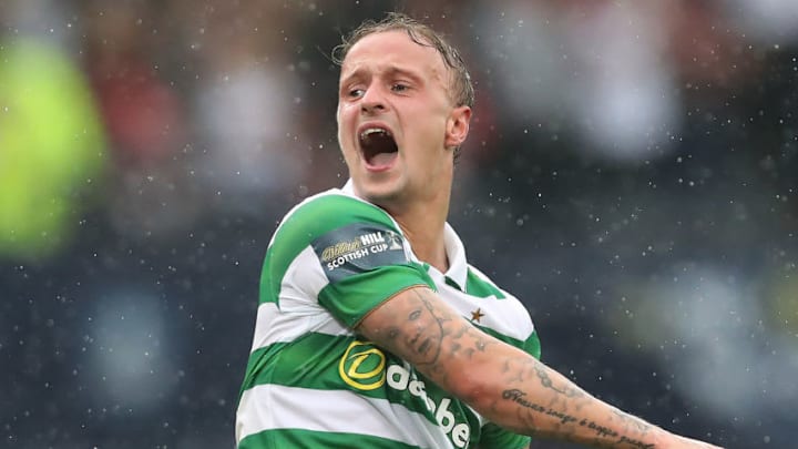 GLASGOW, SCOTLAND - MAY 27: Leigh Griffiths of Celtic celebrates during the William Hill Scottish Cup Final between Celtic and Aberdeen at Hampden Park on May 27, 2017 in Glasgow, Scotland. (Photo by Ian MacNicol/Getty Images)