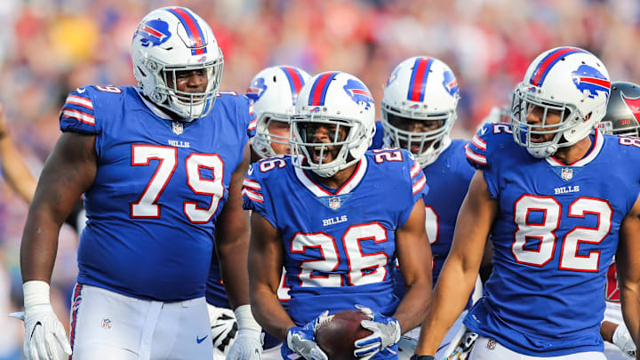 ORCHARD PARK, NY – OCTOBER 22: Taiwan Jones (Photo by Brett Carlsen/Getty Images)