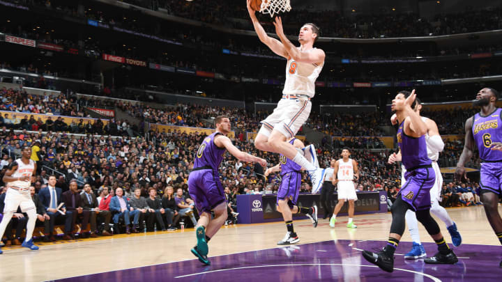 New York Knicks Mario Hezonja (Photo by Andrew D. Bernstein/NBAE via Getty Images)