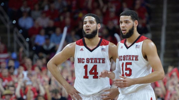 RALEIGH, NC - FEBRUARY 24: Caleb Martin