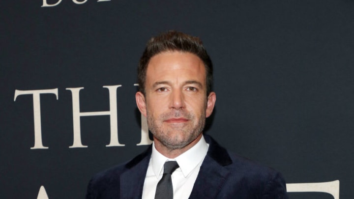 NEW YORK, NEW YORK - OCTOBER 09: Ben Affleck attends The Last Duel New York Premiere on October 09, 2021 in New York City. (Photo by Astrid Stawiarz/Getty Images for 20th Century Studios)