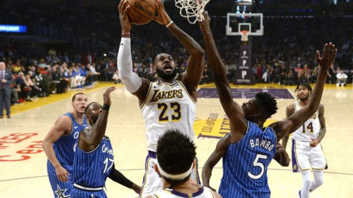 Los Angeles Lakers, LeBron James (Photo by Kevork Djansezian/Getty Images)