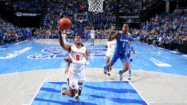 NCAA Basketball Marcus Sasser Houston Cougars (Photo by Joe Murphy/Getty Images)