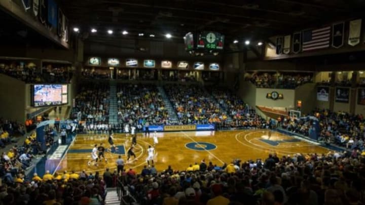 Dec 12, 2015; Sioux Falls, SD, USA; A general view of the Sanford Pentagon during the second half between the Oklahoma State Cowboys and Minnesota Golden Gophers. Oklahoma State defeated Minnesota 62-60. Mandatory Credit: Brace Hemmelgarn-USA TODAY Sports