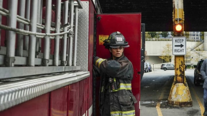 CHICAGO FIRE -- "Inside These Walls" Episode 710 -- Pictured: Miranda Rae Mayo as Stella Kidd -- (Photo by: Elizabeth Morris/NBC)