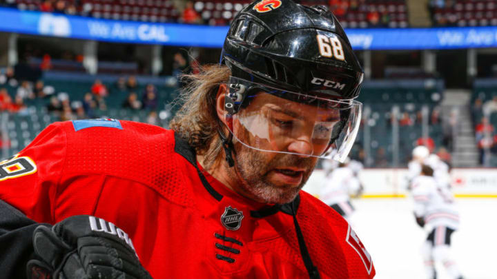 CALGARY, AB - DECEMBER 31: Jaromir Jagr