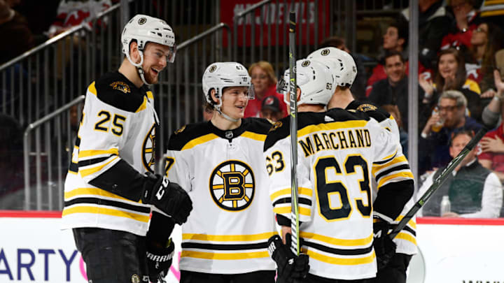 NEWARK, NJ - FEBRUARY 11: Torey Krug