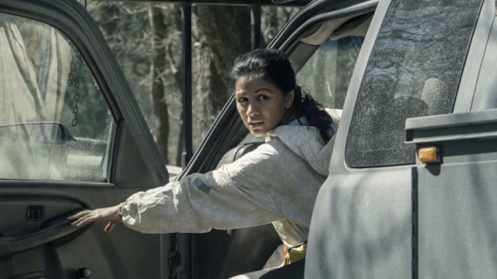 Karen David as Grace - Fear the Walking Dead _ Season 5, Episode 6 - Photo Credit: Van Redin/AMC
