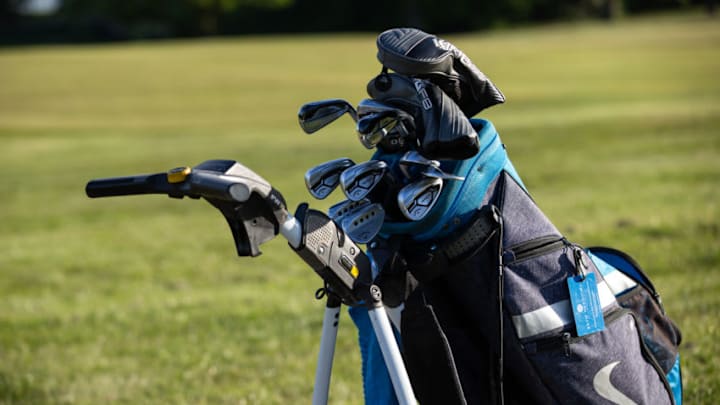 LSU Football golf (Photo by Huw Fairclough/Getty Images)