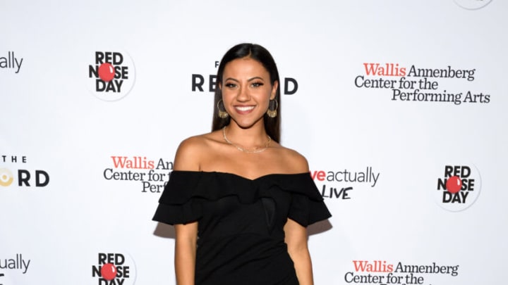 BEVERLY HILLS, CALIFORNIA - DECEMBER 01: Actress Cheyenne Isabel Wells attends the opening night of "Love Actually Live" at the Wallis Annenberg Center for the Performing Arts on December 01, 2021 in Beverly Hills, California. (Photo by Amanda Edwards/Getty Images)